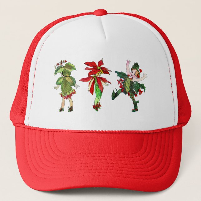 Boné Vintage Xmas Pixies (Frente)