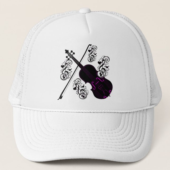 Boné Violin, Rocking Love_ (Frente)