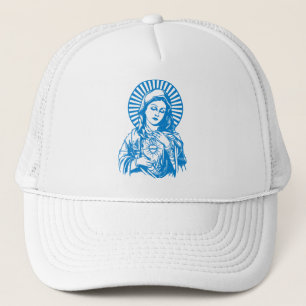 BONÉ VIRGIN MARY BRAÇADO POR EKLEKTIX IMAGEM DEVOCIONA