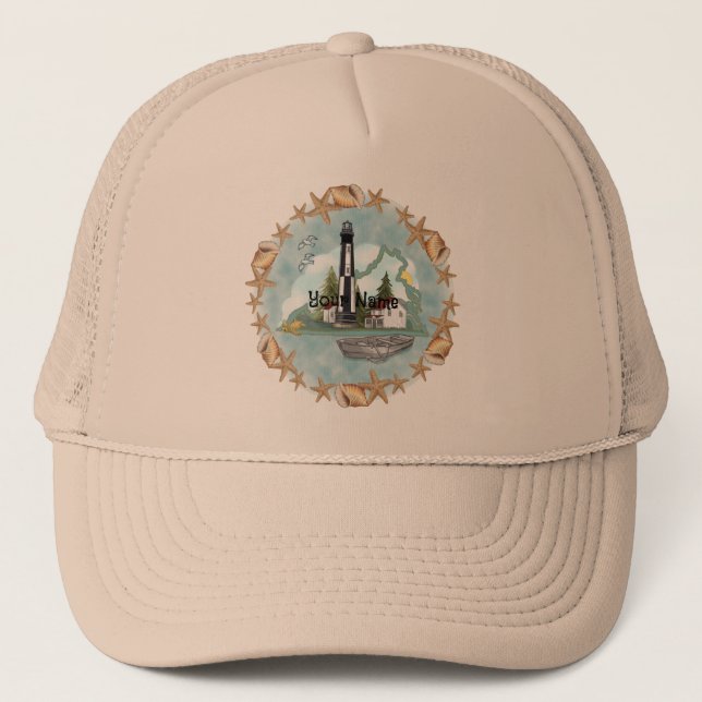 Boné Virginia Shells Lighthouse Hat (Frente)