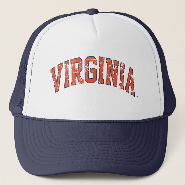 Boné Virginia Wordmark Distress (Frente)