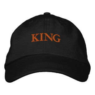 Boné Visor de Chapéu Negro Maravilhoso do KING