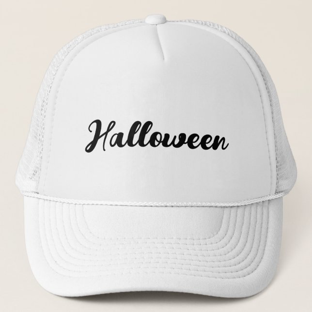 Boné Visor de Halloween Bonito Cap Trucker Superb (Frente)