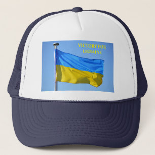 Boné Vitória da bandeira para a Ucrânia