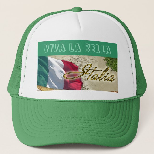 Boné Viva Italia (Frente)