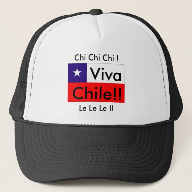 Boné Viva o Chile! Qui do qui do qui!  Le Le Le! (Frente)
