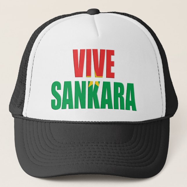 Boné Vive Sankara (Frente)