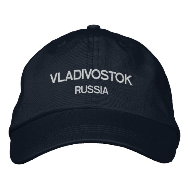 Boné Vladivostok Rússia Chapball Personalizado (Frente)