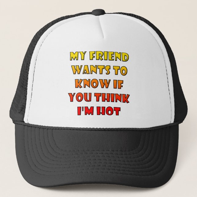 Boné Você Acha que Eu Sou Uma Cômica Gorra de Beisebol  (Frente)