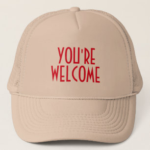 Boné Você é bem-vindo, Trucker Hat