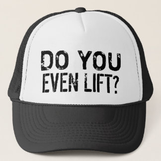Boné Você Levanta O Trabalho GYM?