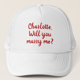 Boné Você me Casado a proposta de casamento de texto pe