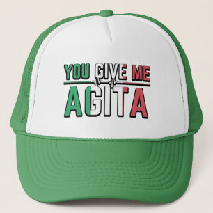 Boné Você Me Dá Agita Stunad E Agita Humor Presentes