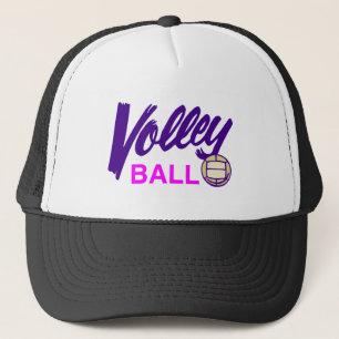 Boné Voleibol (roxo/rosa)