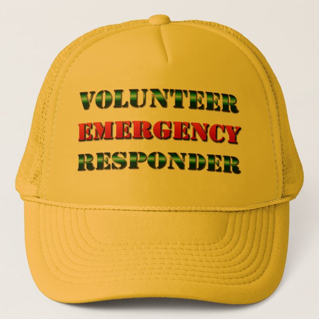 Boné Volunteer Emergency Responder (Frente)