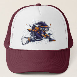 Boné Voo Noturno Justo: O Halloween Técnico da Bruxa