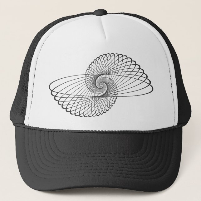 Boné Vórtice de caracol (Frente)