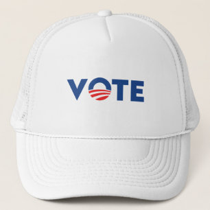 Boné Votação - Joe Hope 2020 - Azul Biden - Branco