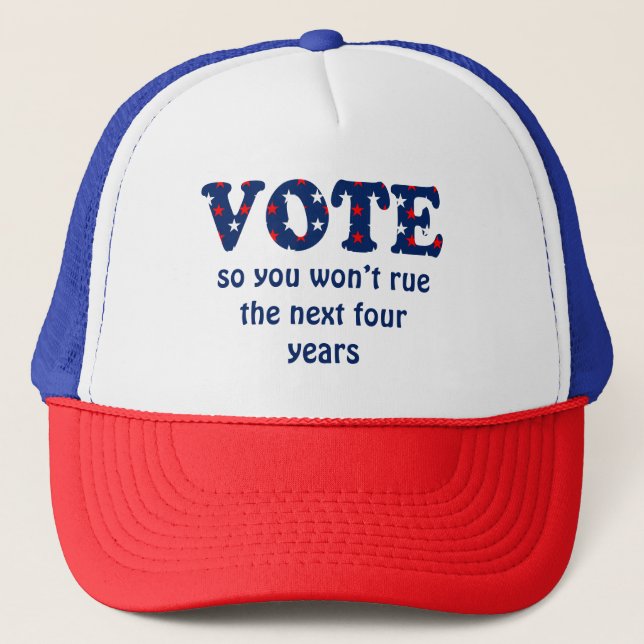 Boné Votação ou Rue a Eleição (Frente)