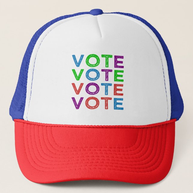 Boné VOTE em várias cores (Frente)