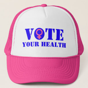 Boné Vote Sua Camisa de Caminhoneiro de Saúde