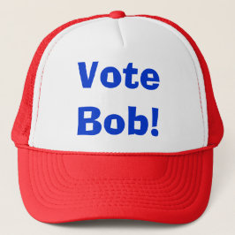 Boné Voto Bob… o chapéu