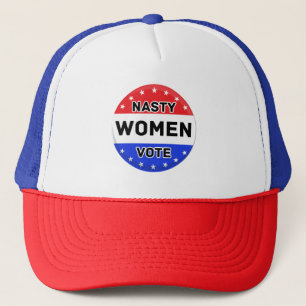 Boné Voto das mulheres desagradáveis   Presente feminis