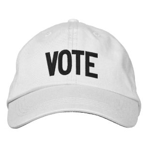 Boné Voto, preto e branco e moderno