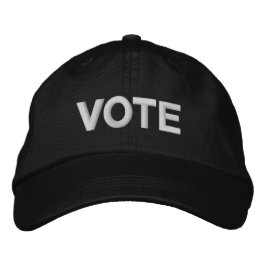 Boné Voto, preto e branco, moderno