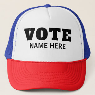 BONÉ VOTOS PERSONALIZADOS CANDIDATAR ELEIÇÃO