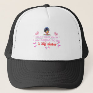 Boné Vou ser uma irmã grande, design de Roka000