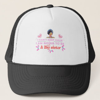 Boné Vou ser uma irmã grande, design de Roka000