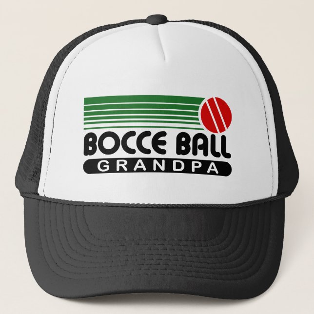 Boné Vovô da bola de Bocce (Frente)