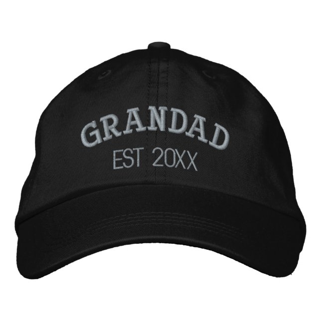 Boné Vovô Presente Personalizado para Avô Texto Persona (Frente)