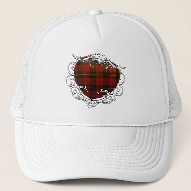 Boné Wallace Tartan Heart (Frente)