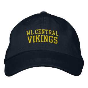 Boné Walled Lake Central Segundo grau Baseball Hat