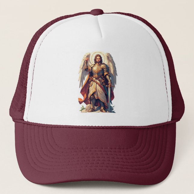 Boné Warrior Archangel Michael Trucker Hat (Frente)
