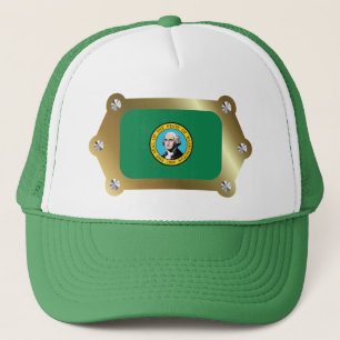 Boné Washington incriminou Flag Hat