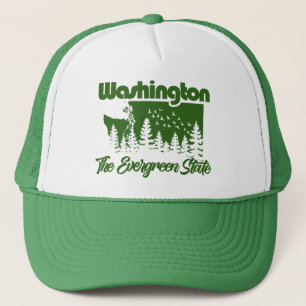 Boné Washington O Estado Evergreen