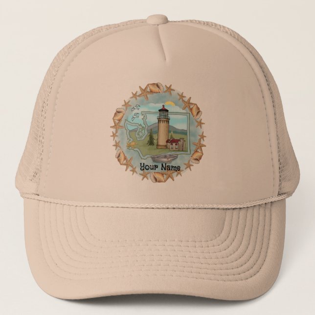 Boné Washington Shells Lighthouse Hat (Frente)