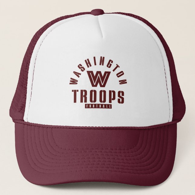 Boné Washington Troops Trucker Hat (Frente)