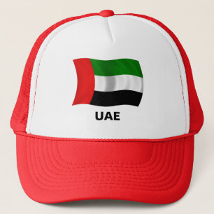 Boné Waving UAE Flag