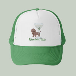 Boné weenies e martinis