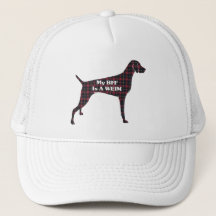 Weimaraner BFF Hat