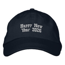 Boné Welcome 2026 New Year Celebration Party-Hat Navy 