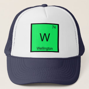 Boné Wellington Nome Química Elemento Tabela Periódica