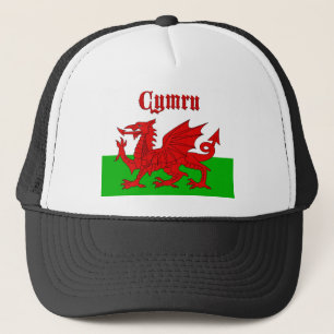 Boné Welsh Flag Cymru