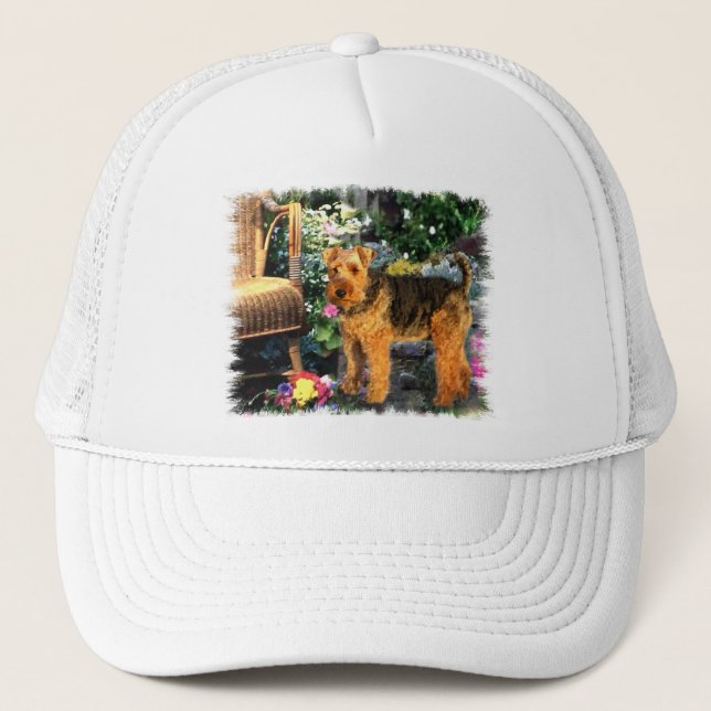 Boné Welsh Terrier Art Gifts (Frente)