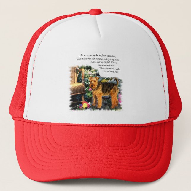 Boné Welsh Terrier Art Gifts (Frente)