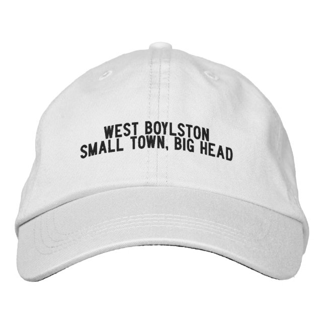 Boné West Boylston Massachusetts Hat (Frente)